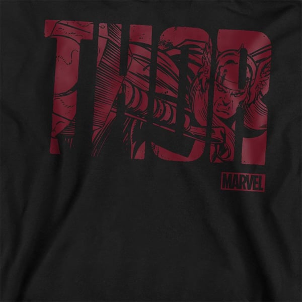 Thor Unisex aikuisten tekstipusero