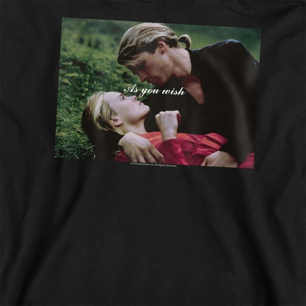The Princess Bride Unisex Adult As You Wish Sweatshirt