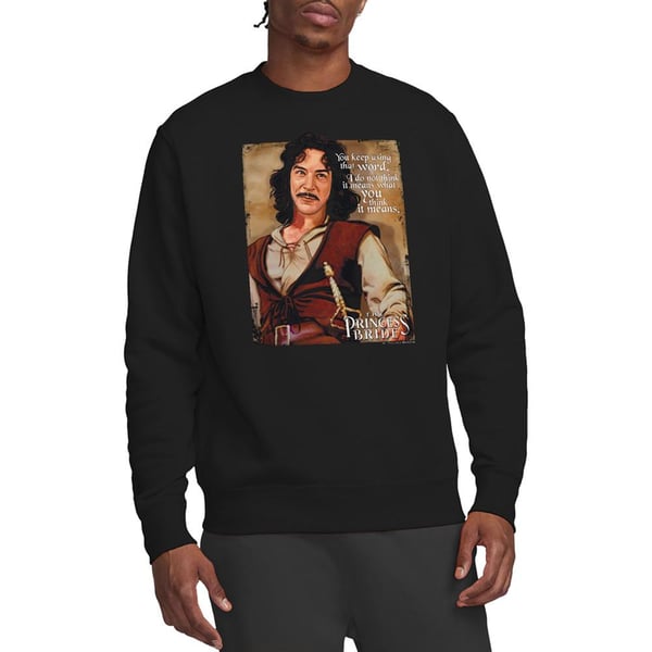 The Princess Bride Unisex Adult You Keep Using That Word Sweatshirt
