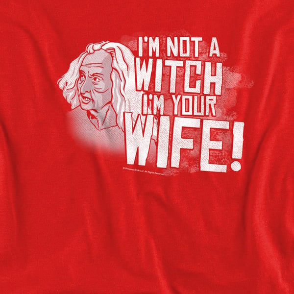 The Princess Bride Unisex Adult Not A Witch Sweatshirt