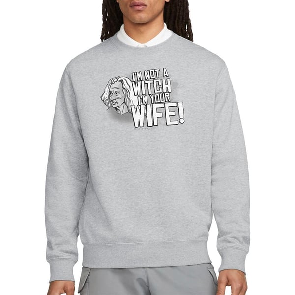 The Princess Bride Unisex Adult Not A Witch Sweatshirt