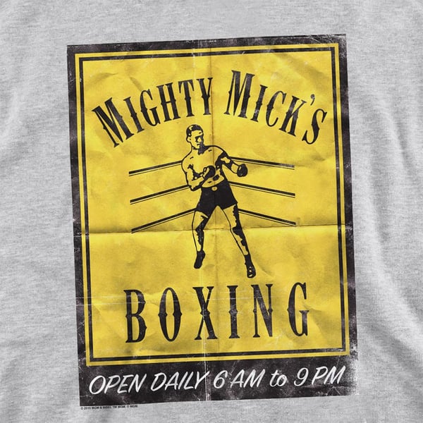 Creed Unisex Adult Mighty Mick´s Poster Heather Sweatshirt