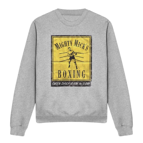 Creed Unisex Adult Mighty Mick´s Poster Heather Sweatshirt