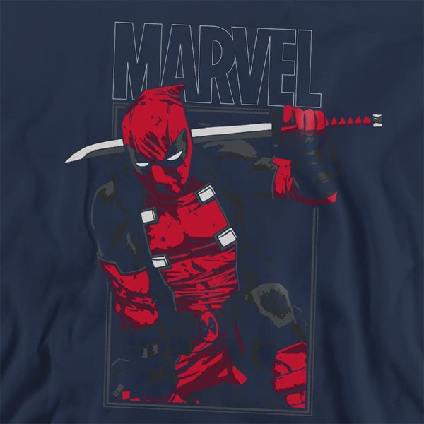 Deadpool Unisex Adult Sword Sweatshirt