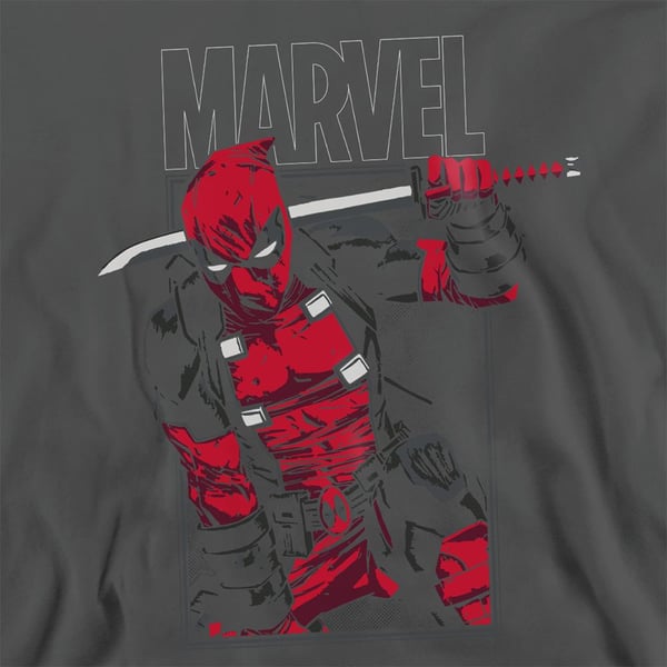 Deadpool Unisex Adult Sword Sweatshirt