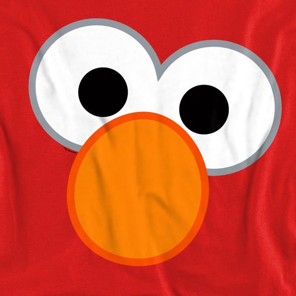 Sesame Street Unisex Adult Elmo Eyes Sweatshirt