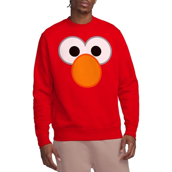 Sesame Street Unisex Adult Elmo Eyes Sweatshirt