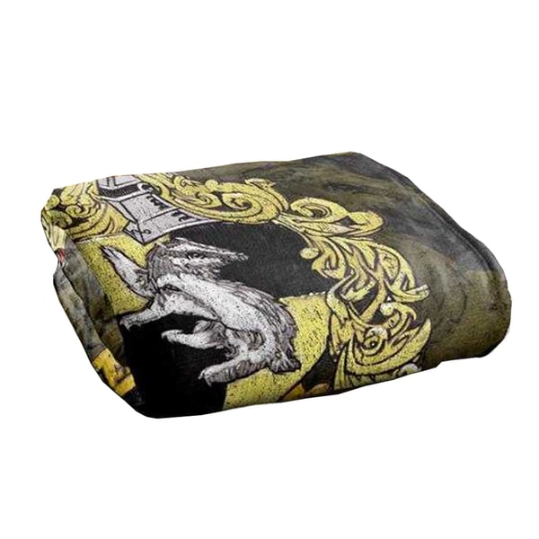 Harry Potter Soft Touch Hufflepuff Crest Blanket