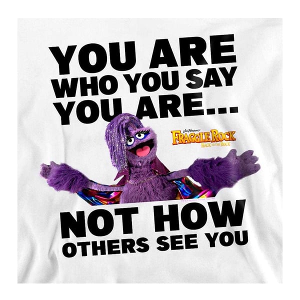 Fraggle Rock Unisex Adult Pride You Are Great Glitterini Sweatshirt