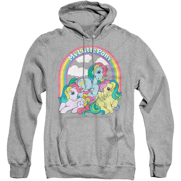 My Little Pony Womens/Ladies Under The Rainbow Heather Hoodie