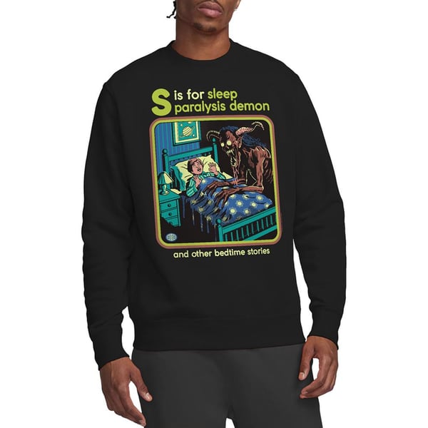 Steven Rhodes Unisex Adult Paralysis Demon Sweatshirt
