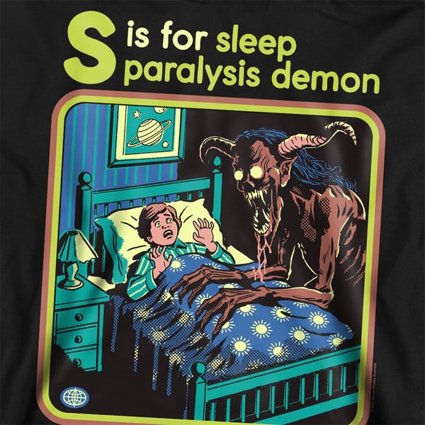 Steven Rhodes Unisex Adult Paralysis Demon Sweatshirt