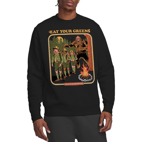 Steven Rhodes Unisex Adult Eat Your Greens Sweatshirt