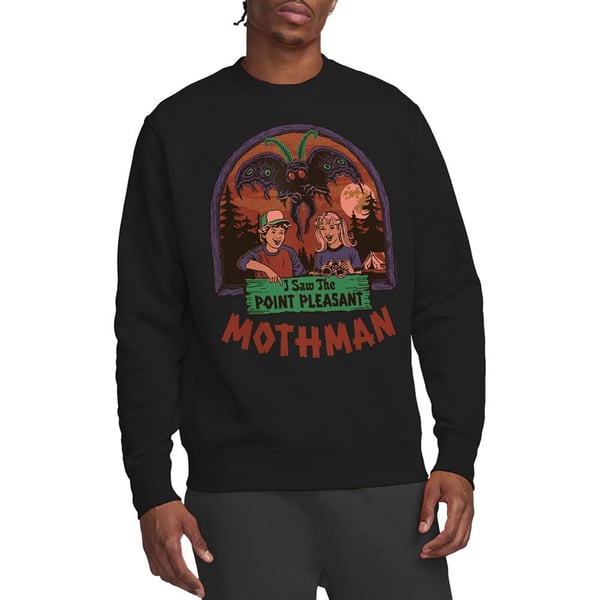 Steven Rhodes Unisex Adult I Saw The Mothman Sweatshirt