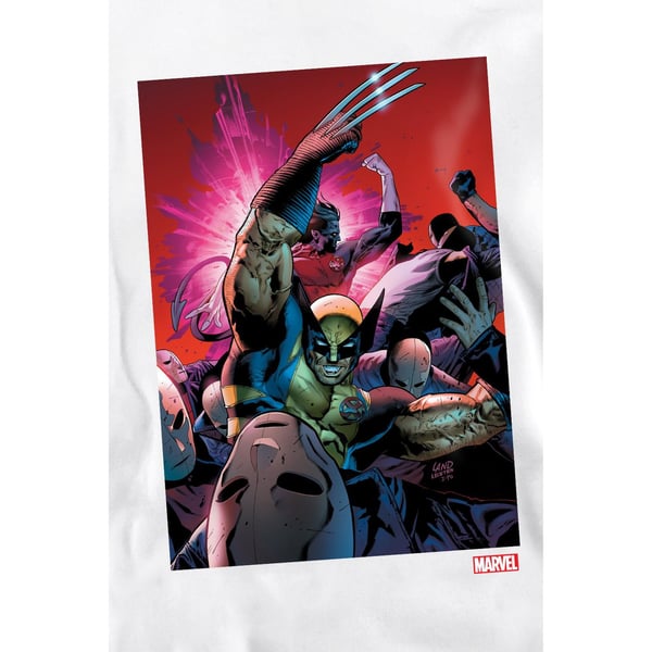 Marvel Unisex Adult X-Men Wolverine Nightcrawler Comic Cover Sweatshirt