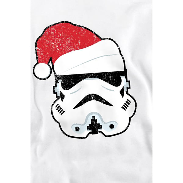 Star Wars Unisex Adult Stormtrooper Santa Christmas Sweatshirt