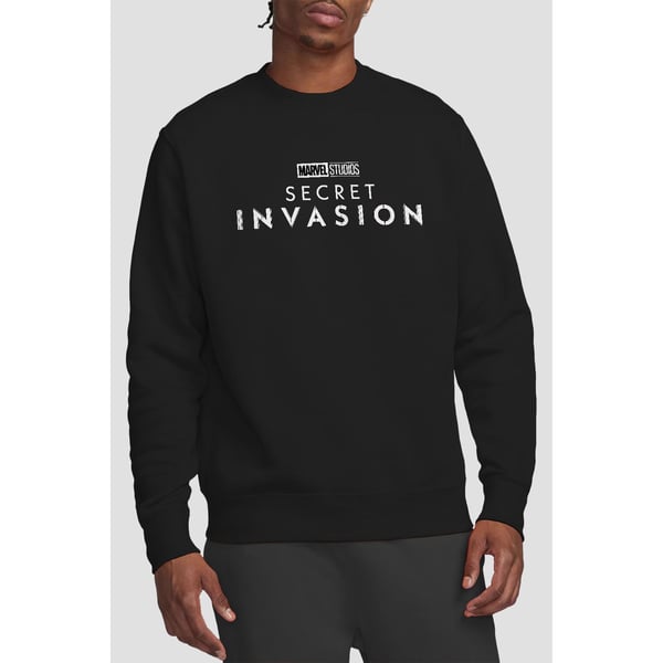 Marvel Unisex Adult Secret Invasion Logo Sweatshirt