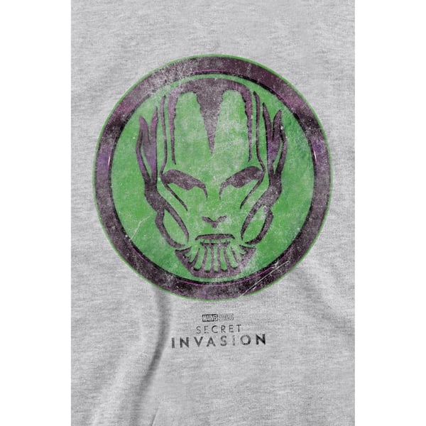 Marvel Unisex Adult Secret Invasion Badge Sweatshirt