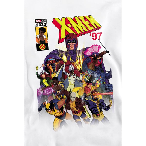 Marvel Unisex Adult X-Men Comic Cover Team Sweatshirt
