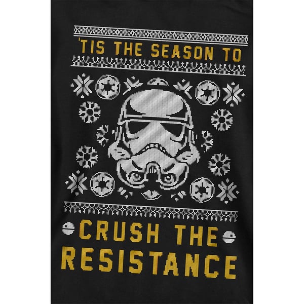 Star Wars Unisex Adult Crush The Resistance This Christmas Sweatshirt