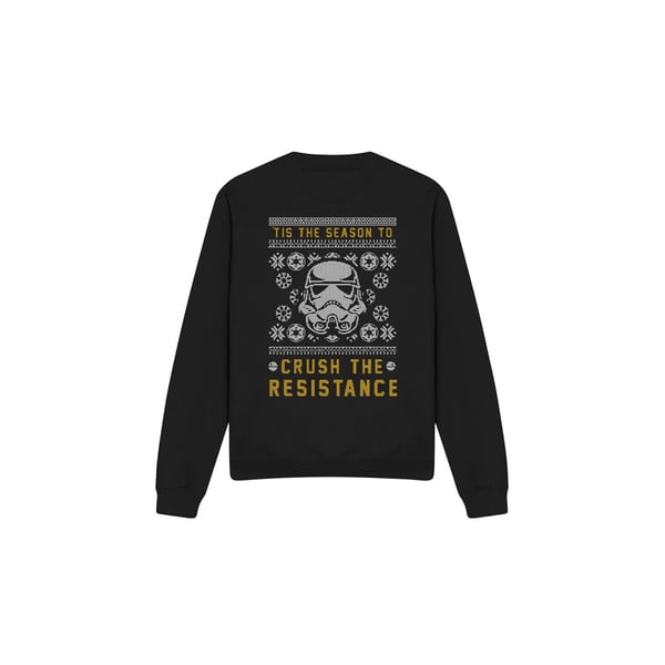 Star Wars Unisex Adult Crush The Resistance This Christmas Sweatshirt