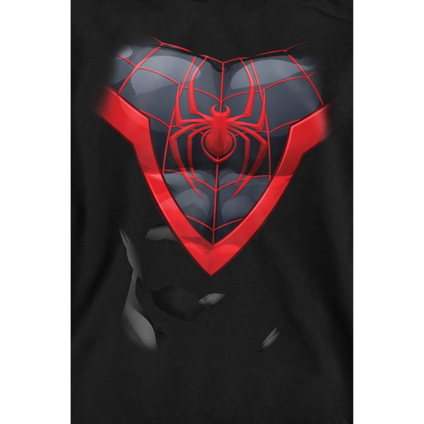 Spider-Man Unisex Adult Miles Morales Costume Sweatshirt