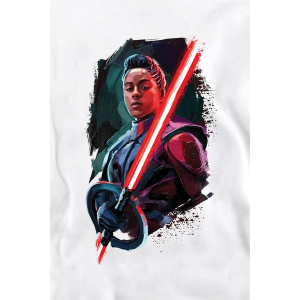 Star Wars Unisex Adult Obi Wan Kenobi Reva Painted Sweatshirt