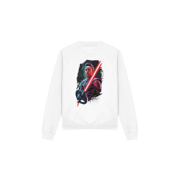 Star Wars Unisex Adult Obi Wan Kenobi Reva Painted Sweatshirt