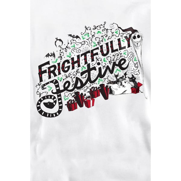 The Nightmare Before Christmas Unisex Adult Frightfully Festive Holiday Sweatshirt
