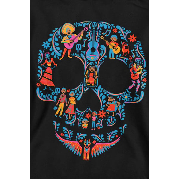Coco Unisex Adult Day Of The Dead Rivera Family Skull Sweatshirt