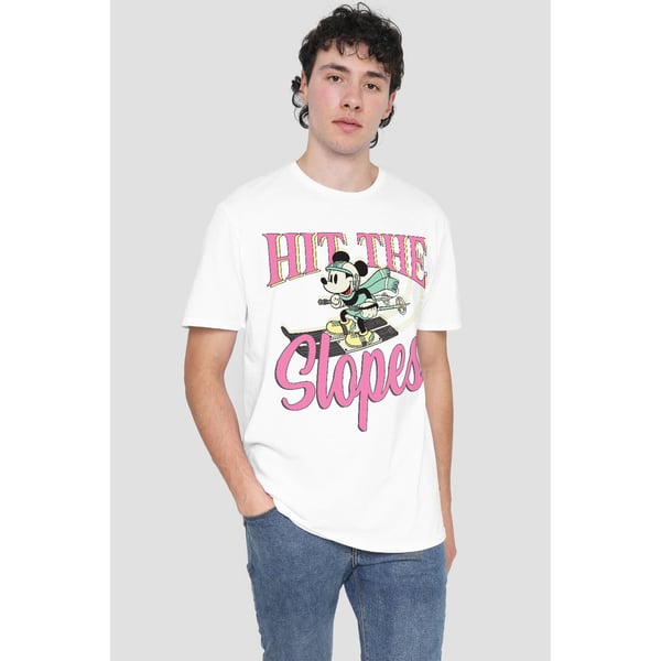 Disney Herr Hit The Slopes Musse Pigg T-shirt