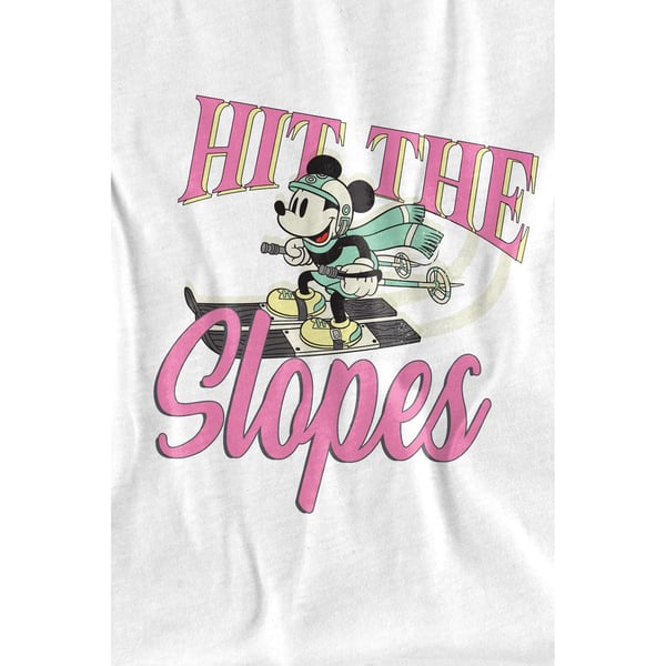 Disney Herr Hit The Slopes Musse Pigg T-shirt