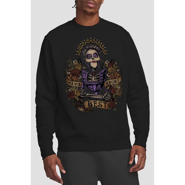 Coco Unisex Adult Mama Knows Best Imelda Sweatshirt