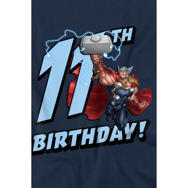 Thor Childrens/Kids 11th Birthday T-Shirt
