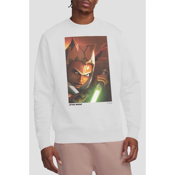 Ahsoka Unisex Adult Panel Sweatshirt