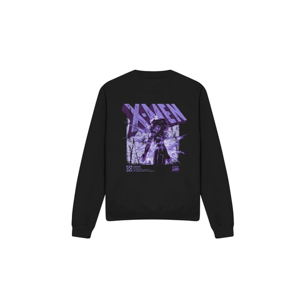 Marvel Unisex Adult X-Men Jean Grey Infographic Sweatshirt