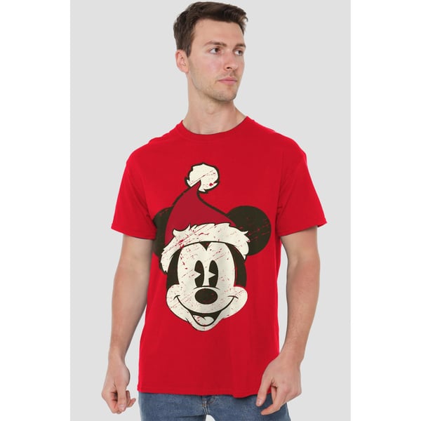 Disney Herr T-shirt Musse Pigg Tomteansikte