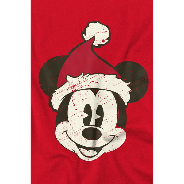 Disney Herr T-shirt Musse Pigg Tomteansikte