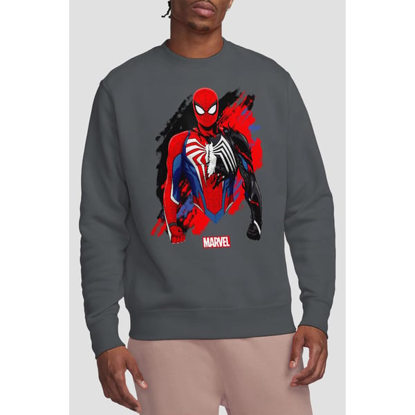 Spider-Man Unisex Adult Symbiote Sweatshirt