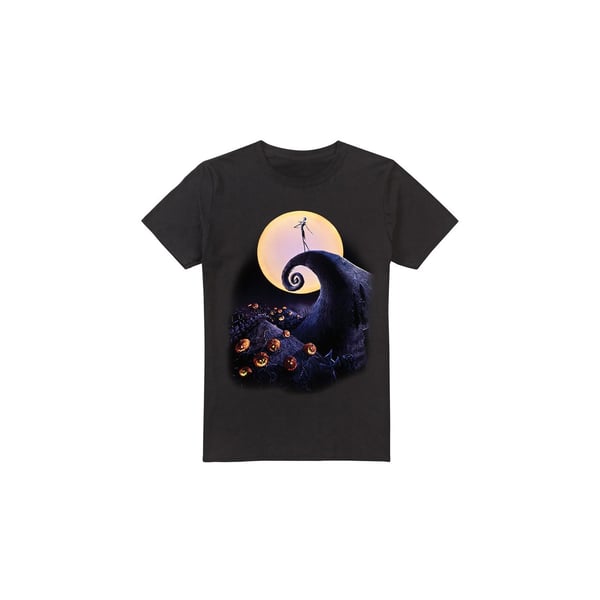 The Nightmare Before Christmas T-shirt med plakat til mænd