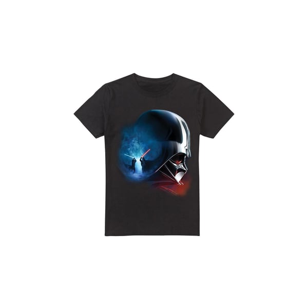 Star Wars Mens Obi Wan Kenobi Vader Poster T-Shirt