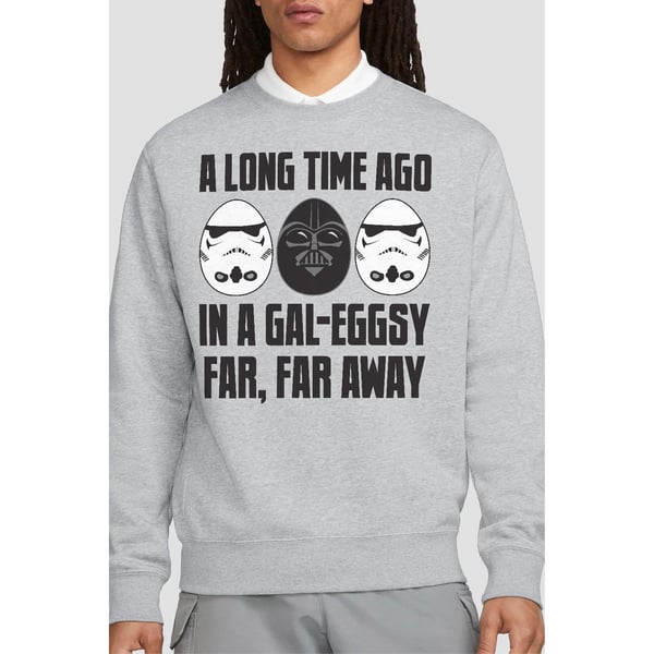 Star Wars Unisex Adult GalEggsy Far, Far Away Sweatshirt