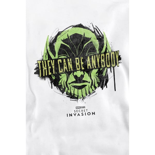Marvel Unisex Adult Secret Invasion Anybody Sweatshirt