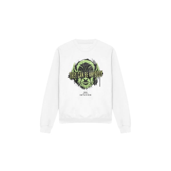 Marvel Unisex Adult Secret Invasion Anybody Sweatshirt
