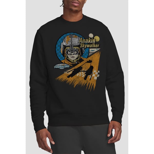 Star Wars Unisex Adult Mos Espa Anakin Skywalker Sweatshirt
