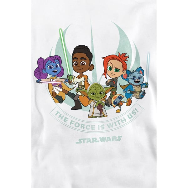 Star Wars Unisex Adult Young Jedi Adventure The Force Is With Us Sweatshirt