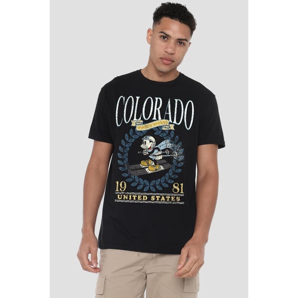 Disney Herr Colorado Ski Musse Pigg T-shirt