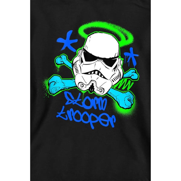 Star Wars Unisex Adult Stormtrooper Stencil Sweatshirt