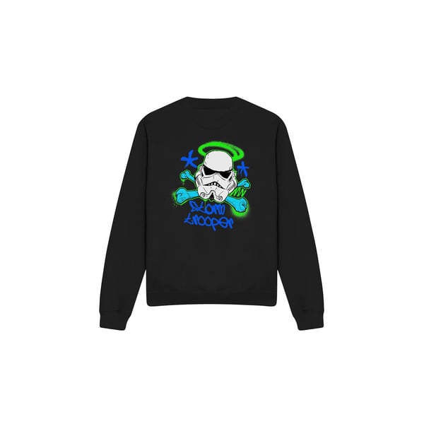 Star Wars Unisex Adult Stormtrooper Stencil Sweatshirt