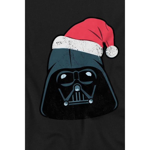 Star Wars Mens Darth Vader Santa Christmas T-Shirt